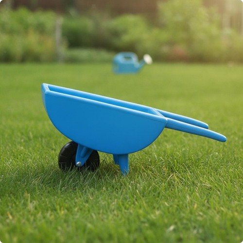Single wheel toy wheelbarrow - wheelbarrow, |