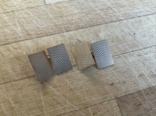 A Pair of  9ct / 9k  Yellow Gold “ Art Deco “ Cufflinks