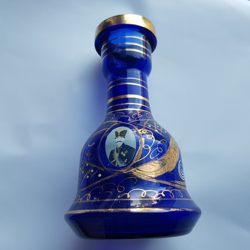 Antique bohemian cobalt blue - antique,
