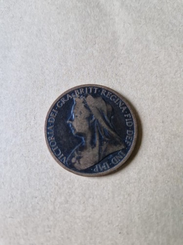 1899 victoria one penny rare - victoria,