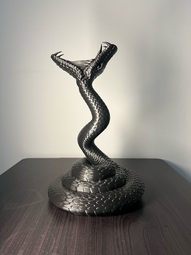 Printed snake headphone - 3d,