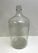 Vintage Clear Glass Jug Water