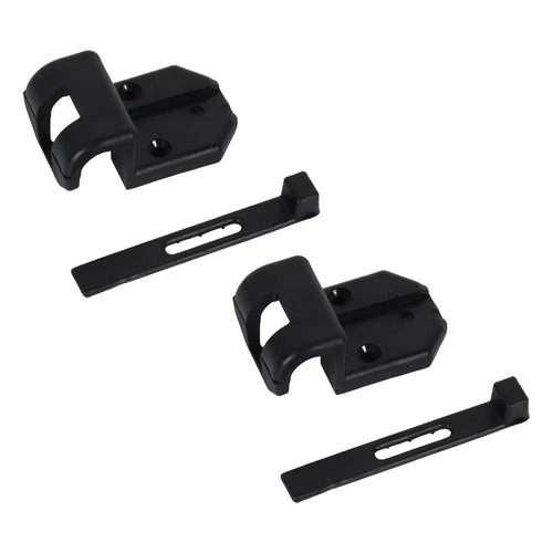 2pcs black sliding table rail - 2pcs,