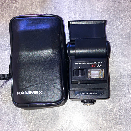 Hanimex tz3 36a hot - shoe, flash