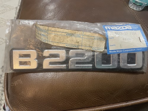 B2200 emblem fit - emblem, mazda