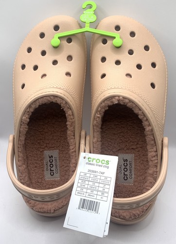 Classic crocs clogs lined fur - lined,
