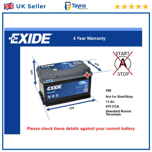 Battery fits alfa - alfa, romeo