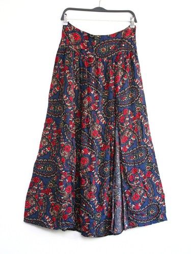 Navy paisley floral - navy,