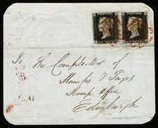 Penny Black Stamps Cover