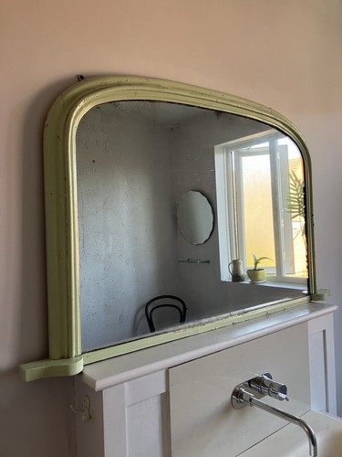 Very large arched fireplace - very,
