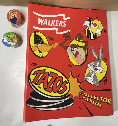 Vintage 1990s tazos collector - vintage,