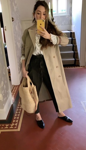 Mackintosh trench coat - mackintosh, coat,