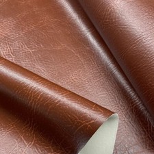 Heavy Leather Fabric CHESTNUT