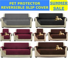 REVERSIBLE Sofa Throw Quilted