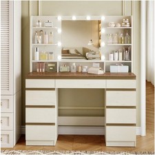 Dressing Table With Led Mirror