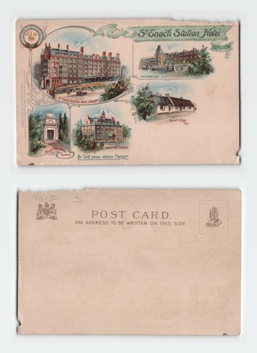 Vintage postcard enoch - vintage, st
