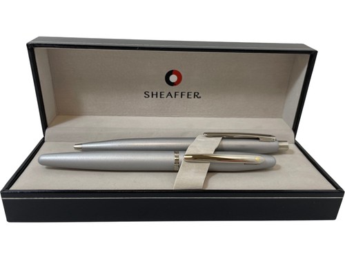 Sheaffer pen set silver - sheaffer,