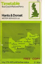 HANTS & DORSET BUS TIMETABLE