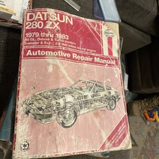 1979-1983 DATSUN 280ZX  SERVICE MANUAL SHOP HAYNES REPAIR BOOK NISSAN