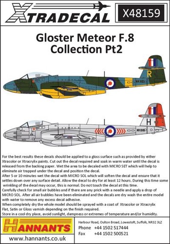 Xtradecal x48159 gloster - xtradecal,