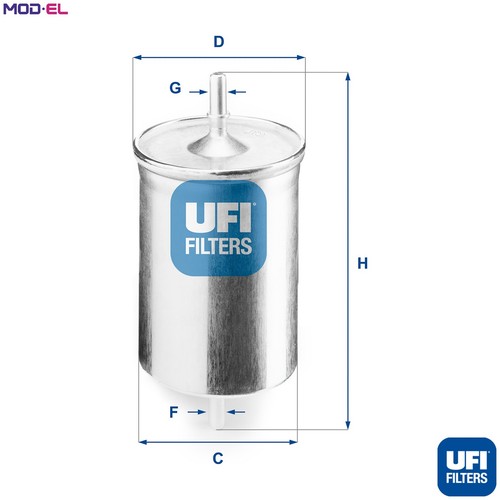 Fuel filter 718 - for, vw