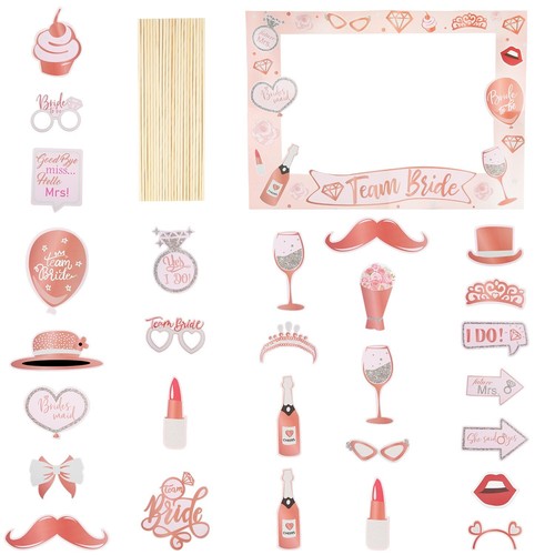 Hen party photo booth props - party,
