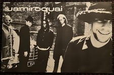 JAMIROQUAI Travelling Without Moving record store 23x36 promo poster 2sided 1996