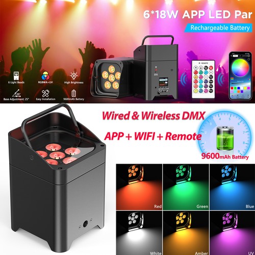 Uking 120w battery app dmx - battery,