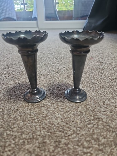 Epns silver plated - silver, flower