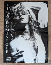 Rare FM Revolver Records Poster Rock Lisa Dominique B&W 415x295mm 17.5"x12"