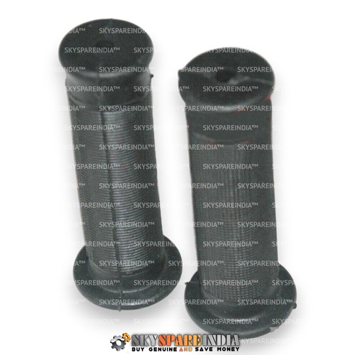Handlebar grip set - 7/8", rubber