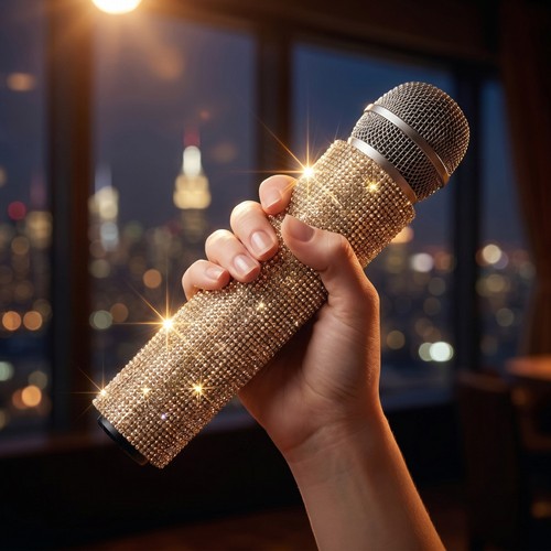 Handheld microphone case - microphone,