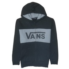 Vans Men's Black XL Full Zip