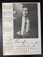 THOMAS LANG - SCALLYWAG JAZ | 15X11" 1987 MAGAZINE ADVERT POSTER L449