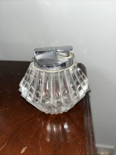 Art deco retro  Ronson glass