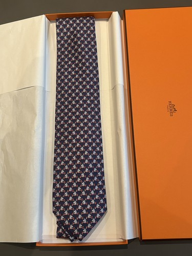 Hermes new unused neck tie - hermes,