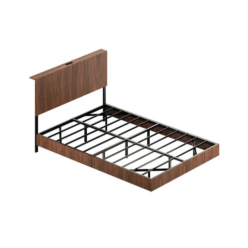 4ft6 floating double bed frame - floating,
