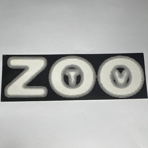 Zoo tour sticker - tv,