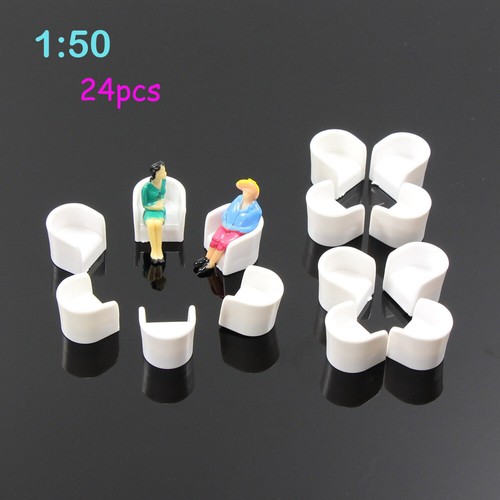 24pcs model train gauge - train, 1:50