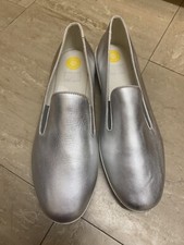 Fitflop UK 8 Loafers Superskate Shoes Silver