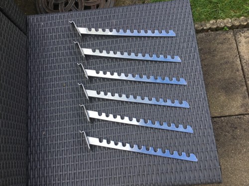 Slatwall notched arm - 6, x