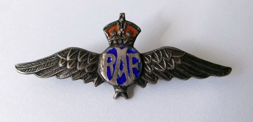 Raf wings sweetheart badge - raf,