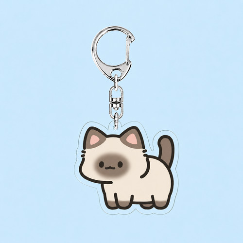 Cute kawaii siamese cat - kawaii,