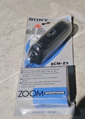 Sony ecm electret - ecm-z3, condenser
