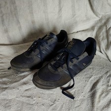 Adidas Trainers Mens UK 10 Navy Blue AS520 Cordura Originals Casual