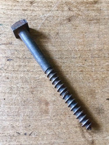 Reclaimed steel screw - 3”,