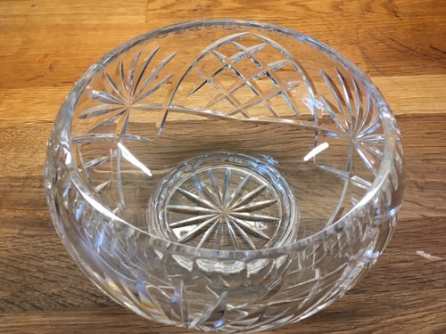 Heavy cut glass - cut, crystal
