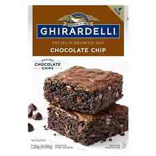 Ghirardelli Chocolate Chips Premium Brownie Mix Triple Cake 4 x 566g Pack 2.26kg