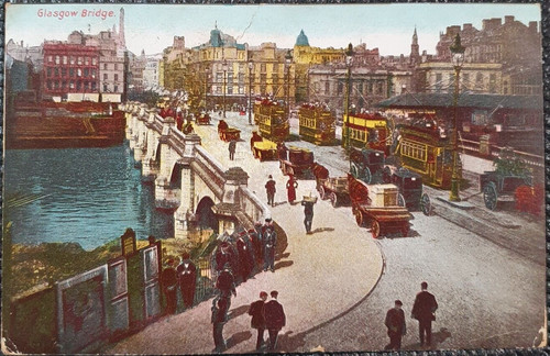 Glasgow bridge street - glasgow, scene