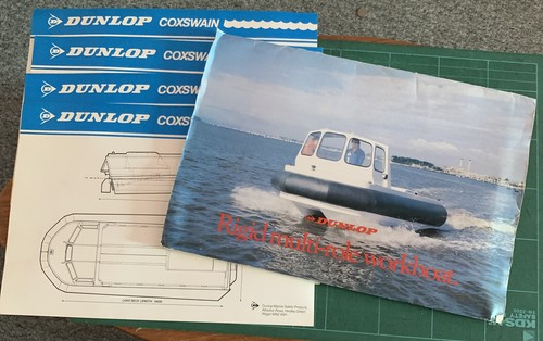 1983 dunlop coxswain rigid - dunlop,